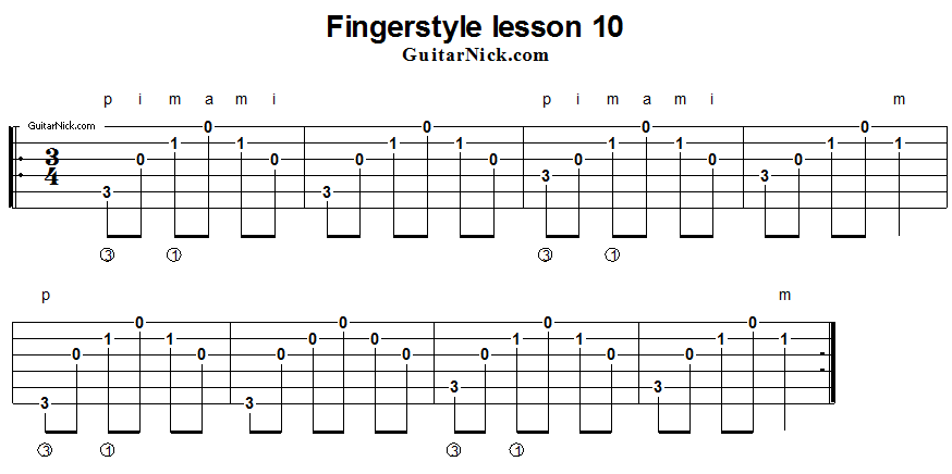 fingerstyle-lesson-10-guitar-tab