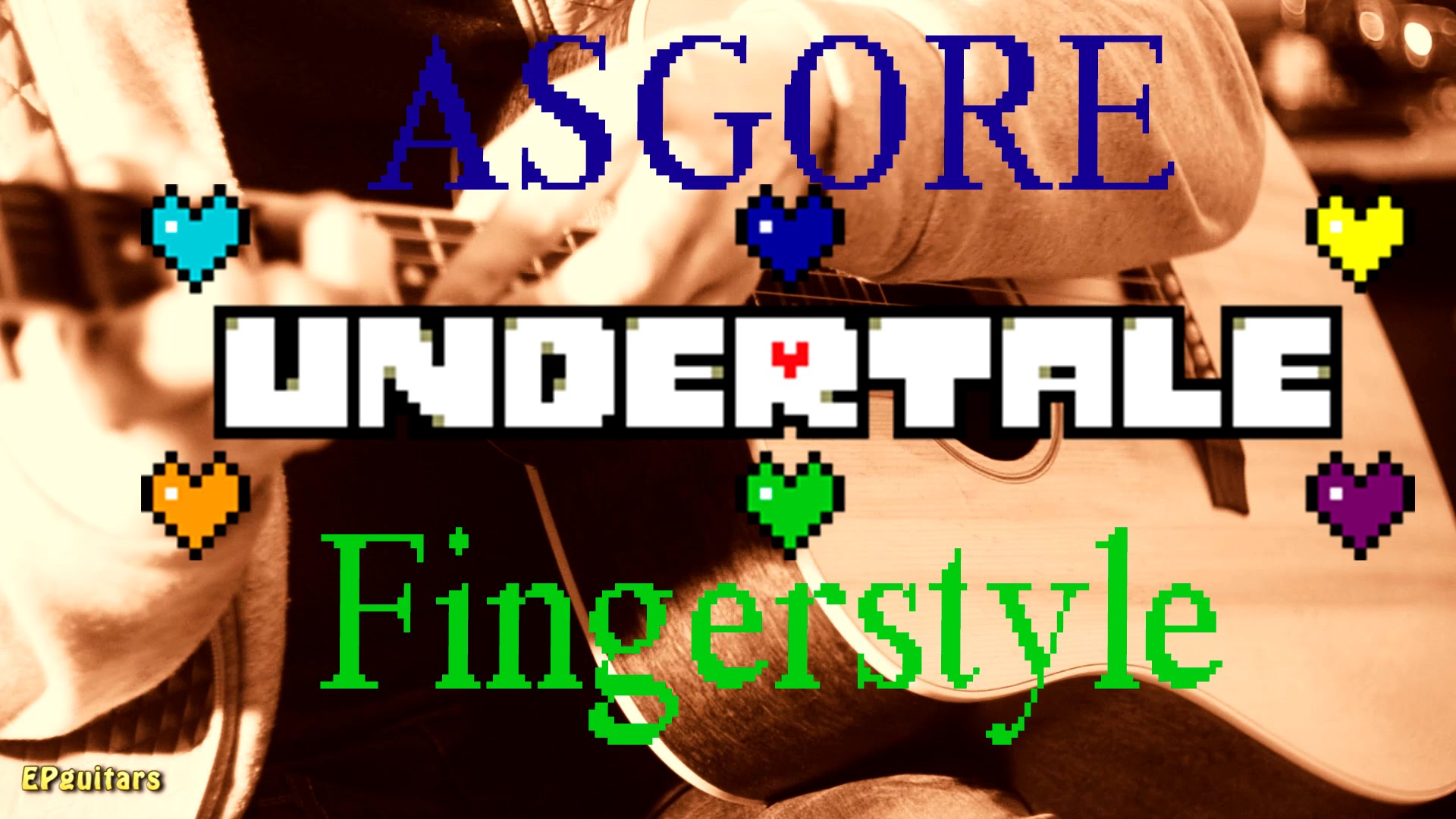 OST Undertale - Asgore (EPguitars), finger tab - Finger-style.ru