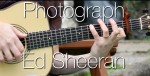Ed Sheeran — Photograph (Gareth Evans), finger tab