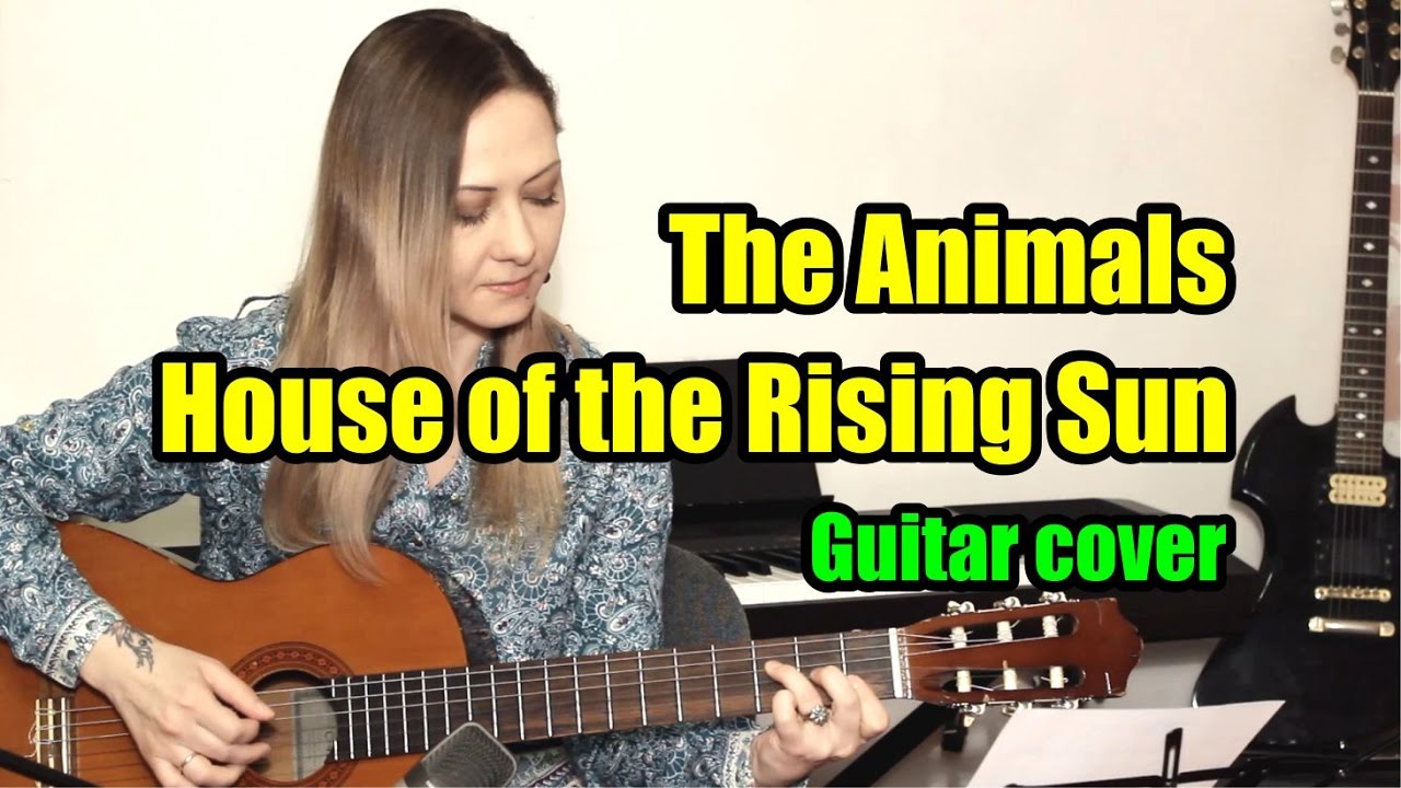 The Animals - House of the rising sun fingerstyle tabs (PDF)