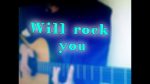 Queen — We Will Rock You (Lamesko), finger tab (PDF)