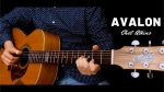 Chet Atkins — Avalon (Lorenzo Polidori), finger tab (PDF)