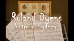 Roland Dyens — lettre a’ Sydney (Roman Nikolaev), finger tab