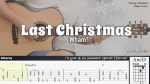 Wham! – Last Christmas, finger tab (PDF)